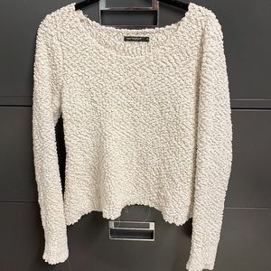 QED London teddy sweater small